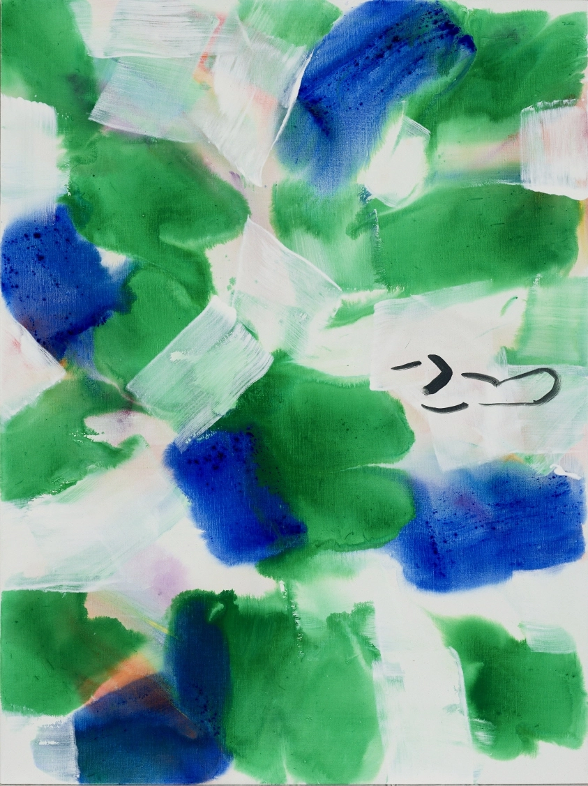 작가가 처음 색채 작업을 시도한 ‘바람이 분다’ 연작. ﻿ 대구미술관 제공