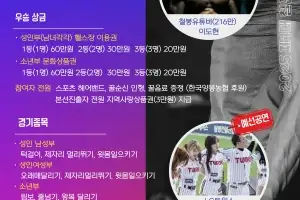 중구 체력왕은 누구…줄 넘고 오래 매달리는 ‘철인 이순인’ 뽑는다