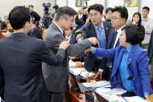 [포토] 과방위 국감서 ‘설전 벌이는’ 여야 의원들