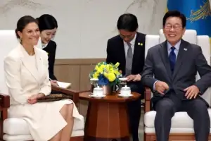 [포토] ‘스웨덴 왕세녀 접견’ 이재명 대통령