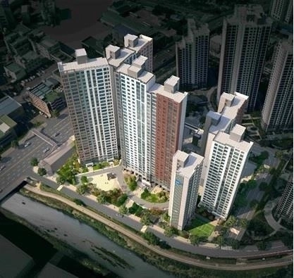 안양 삼신6차아파트지구 배치도