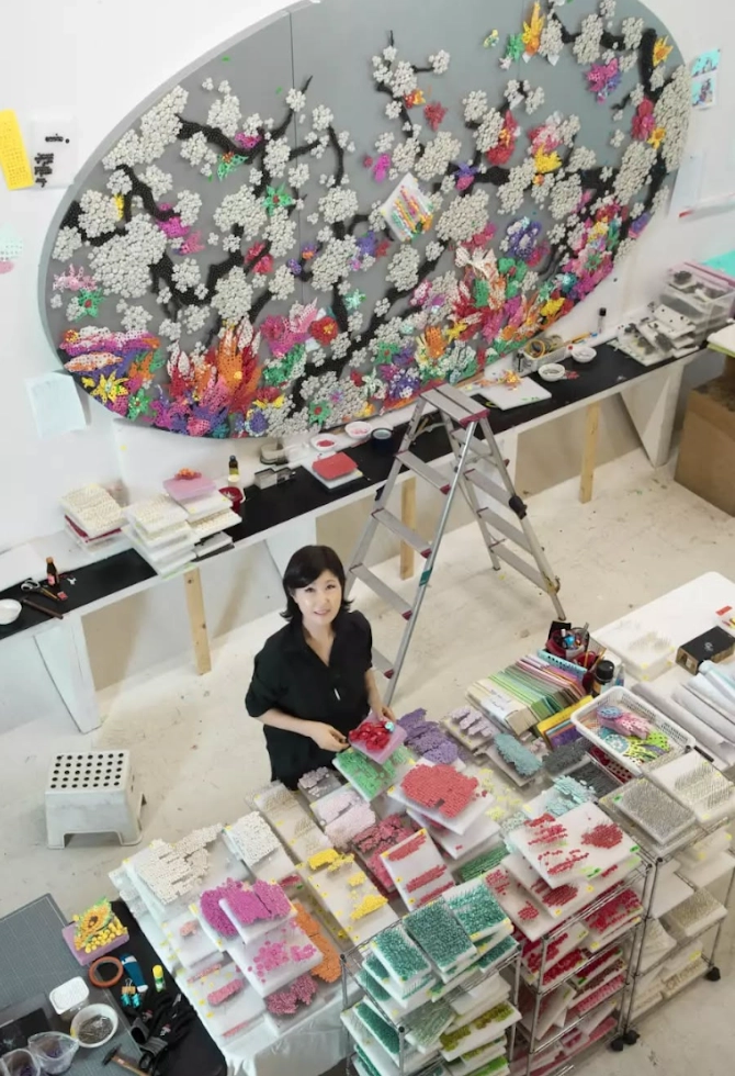 오픈스튜디오를 선보일 예정인 황란 작가. 아트파먼트 위크 홈페이지 캡처