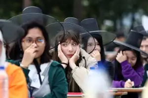 [포토] 국어사랑 받아쓰기 대회