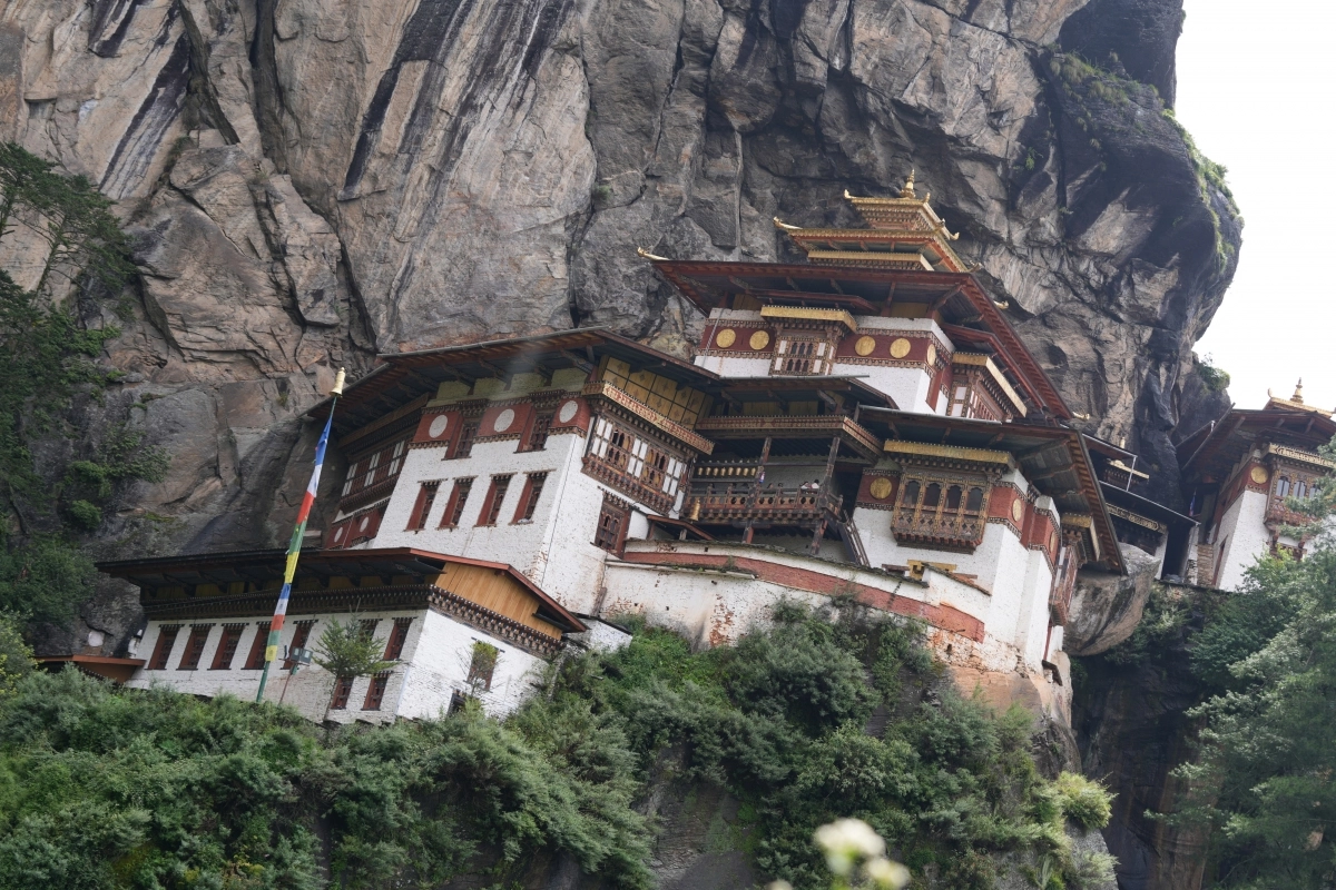 부탄 불교의 시원으로 알려진 탁상 곰파 사원. 화엄사 제공.