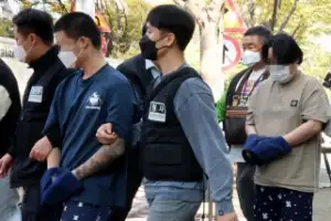 [포토] ‘구속 기로’ 캄보디아 송환 피의자들
