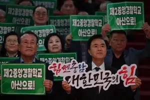 아산 찾은 김태흠 지사, 경찰학교 유치 ‘온 힘’