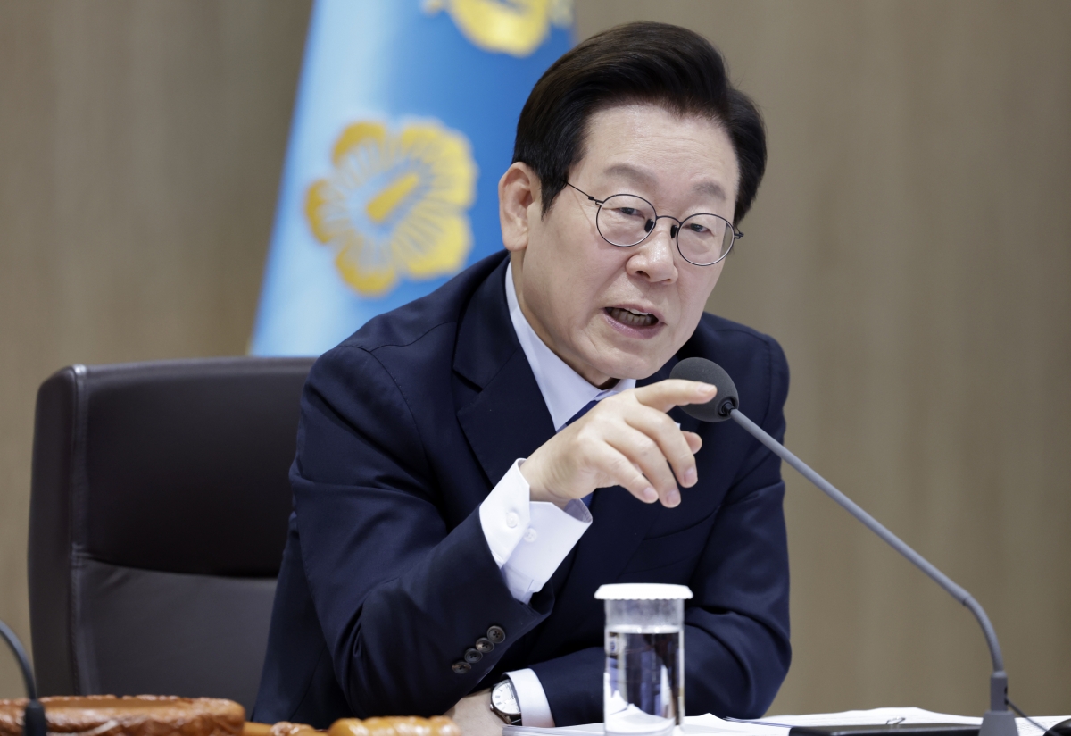 발언하는 이재명 대통령