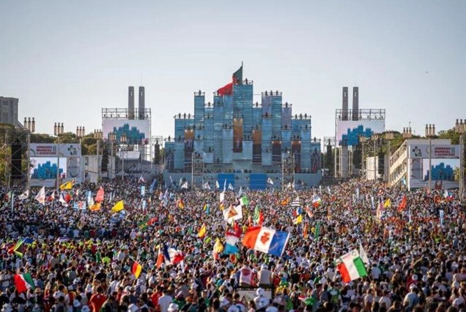 2023년 제37차 포르투갈 리스본 세계청년대회. 사진출처=2023 리스본 세계청년대회 홈페이지