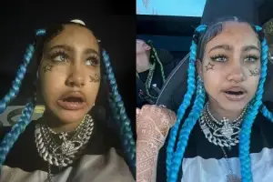 “떡잎부터 다른 12살”…‘칸예·카다시안 딸’ 노스, 얼굴 타투·피어싱·그릴즈 ‘3박자’ 파격 패션