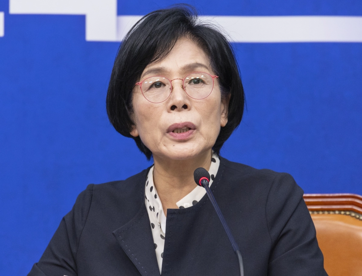 최민희 더불어민주당 의원. 연합뉴스 최민희 더불어민주당 의원. 연합뉴스