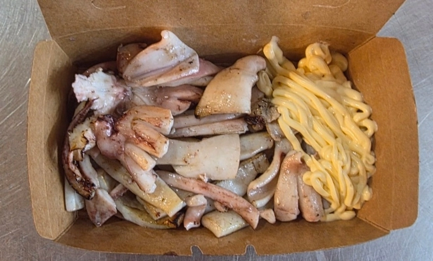 서귀포매일올레시장에서 실제 판매된 철판오징어 사진. 서귀포매일올레시장 업주 제공