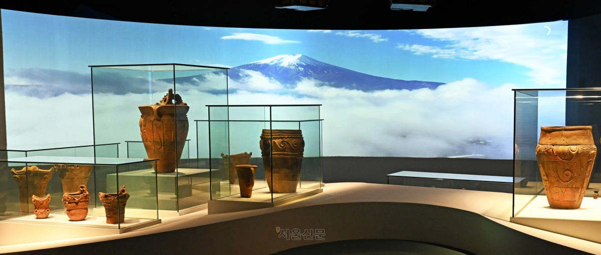 조몬시대 토기.