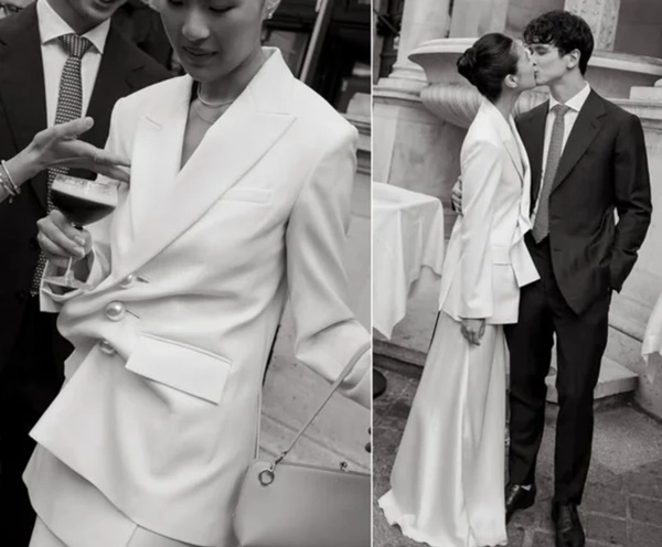 프랑스 명품 브랜드 지방시(Givenchy) 창립자의 후손인 션 태핀 드 지방시와 한국계 연인 정다혜씨의 결혼식이 “올해 사교계 최고의 결혼식”이라 불리며 큰 주목을 받고 있다. 정다혜씨 인스타그램 캡처