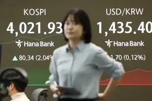 코스피, 사상 첫 4000선 돌파…삼성전자는 ‘10만 전자’ 달성