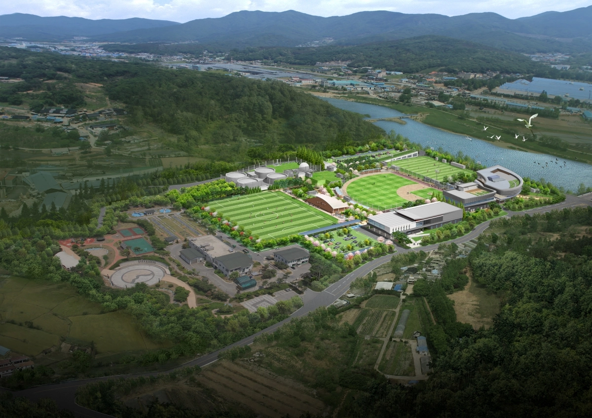 용인 에코타운 조성 민간투자사업 조감도