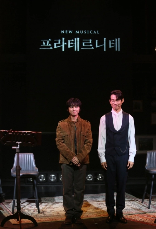 지난해 4월 진행된 2023년 CJ문화재단 스테이지업 선정작 ‘프라테르니테’ 리딩 쇼케이스 현장. 엠비제트컴퍼니 제공