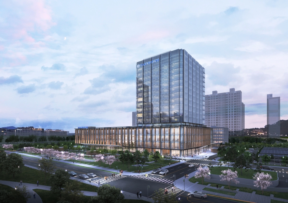 송도세브란스병원 조감도. 인천경제청 제공