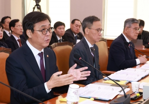 질의에 답하는 최휘영 장관