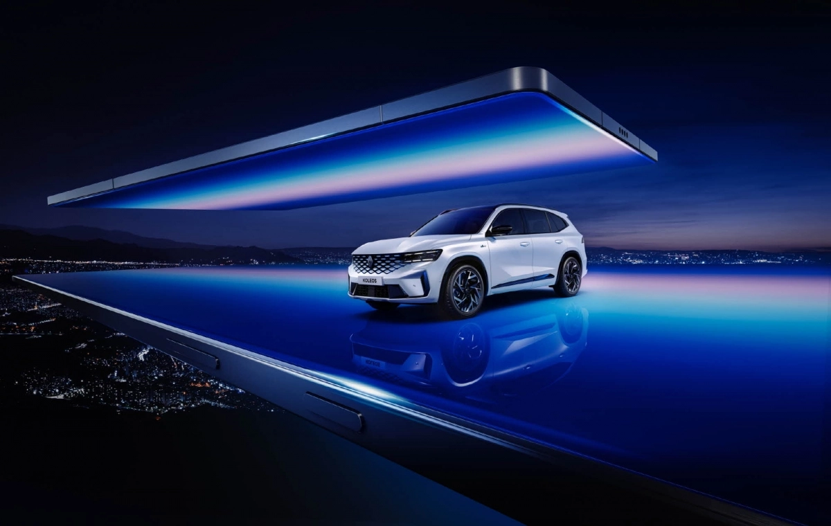 2026년형 ‘그랑 콜레오스’ 신규 색상 새틴 유니버스 화이트. 르노코리아 제공