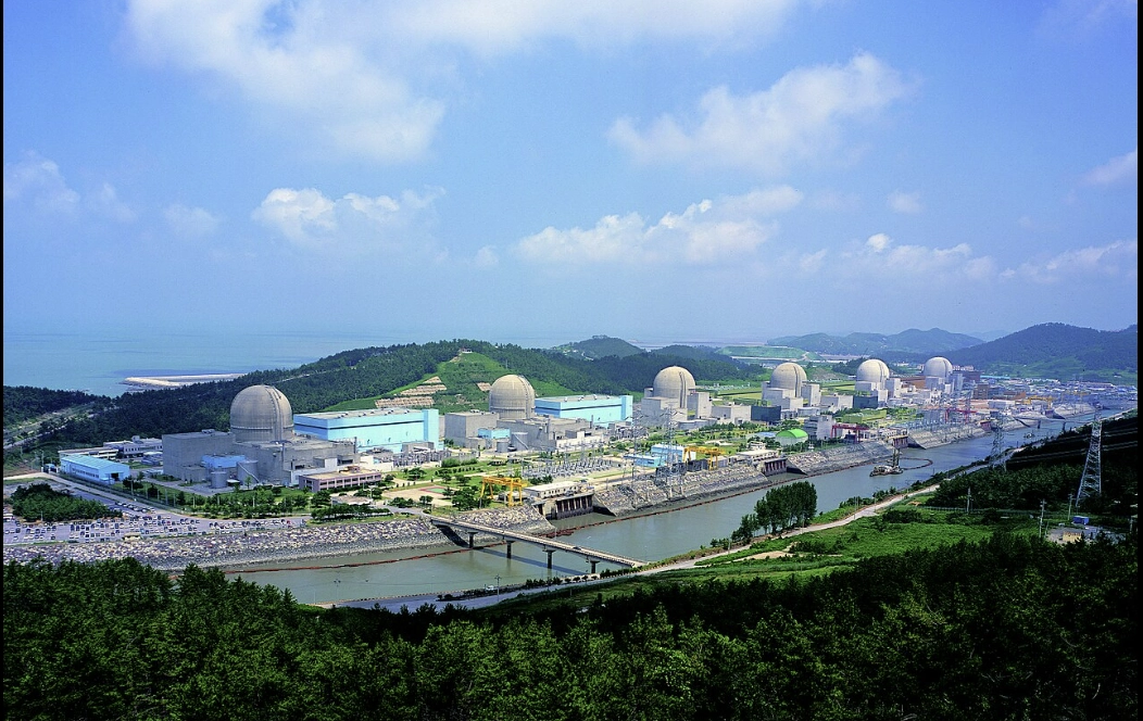전남 영광 한빛원자력발전소 전경