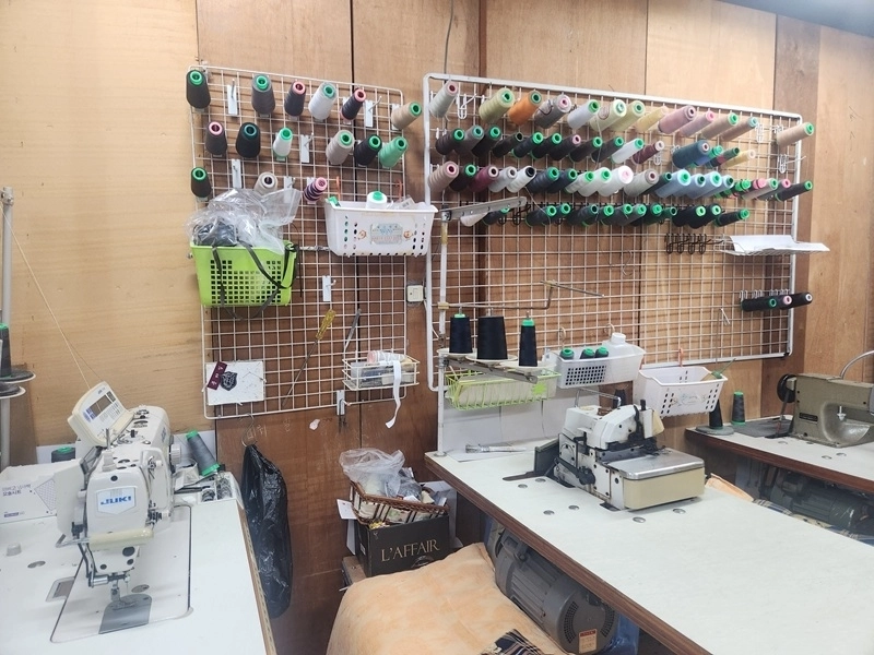 경남모직 수선실