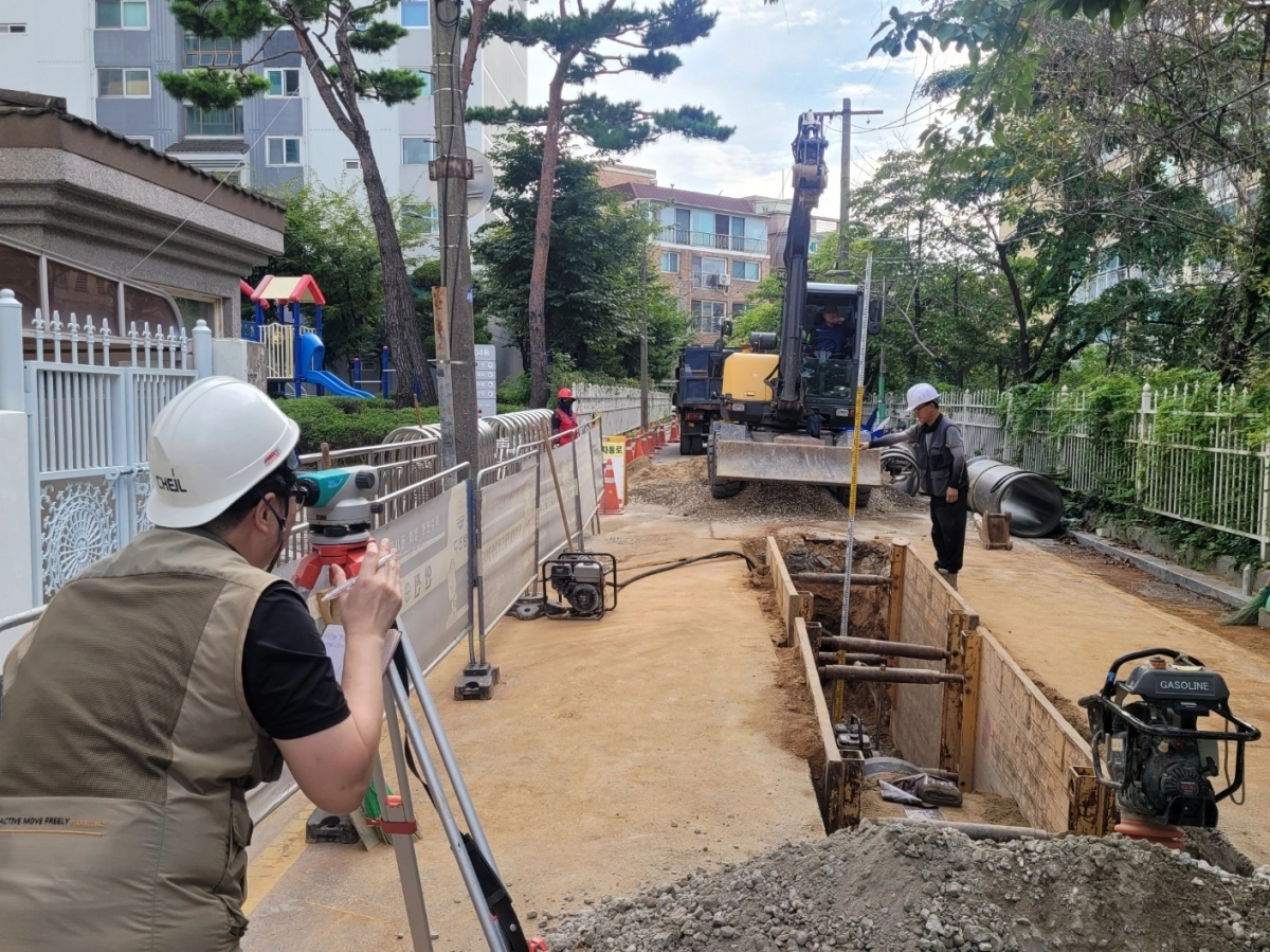 양천구 노후 하수관로 정비모습. 양천구 제공