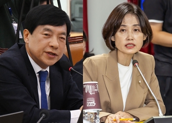 이성윤 더불어민주당 의원, 박은정 조국혁신당 의원. 서울신문DB