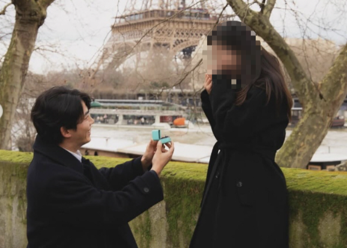 에펠탑 프로포즈