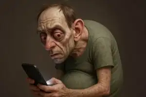 “소파와 한몸·스마트폰 삼매경”…25년 뒤 내 외모 이렇게 변한다 ‘충격’