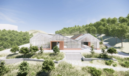 서울 노원구 정원지원센터 리모데링 조감도.  노원구 제공