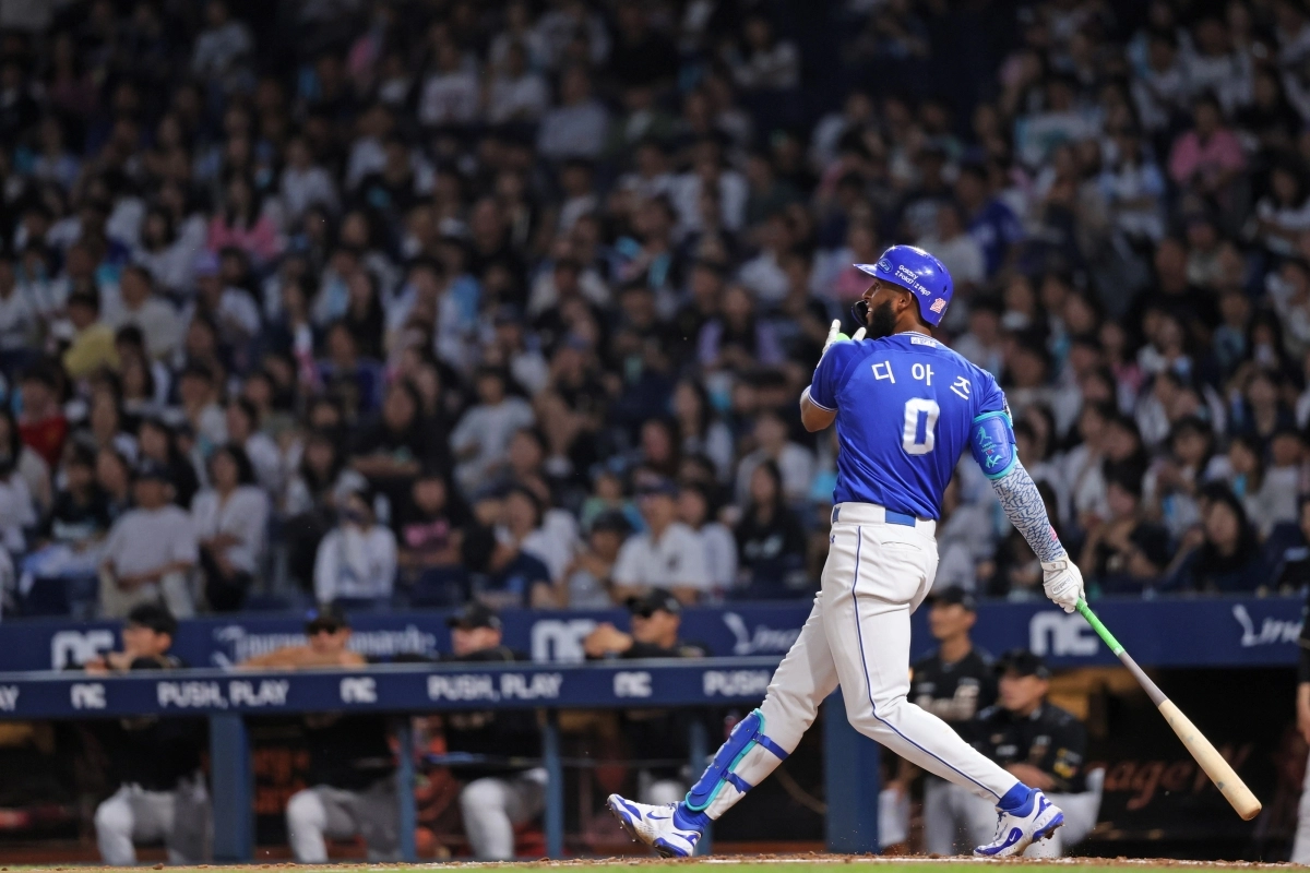 삼성 디아즈, 외국인 한 시즌 최다 타점 신기록