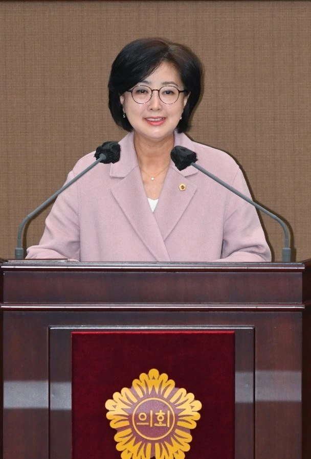 지난 3일 제333회 정례회 본회의에서 5분 자유발언을 하는 옥재은 의원