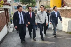 김태수 서울시의회 주택공간위원장, 오세훈 시장과 장위13구역 현장 방문