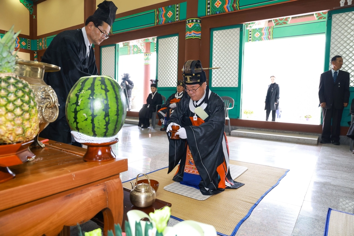 산청·함양사건 합동위령제 모습. 2025.11.7. 산청군 제공