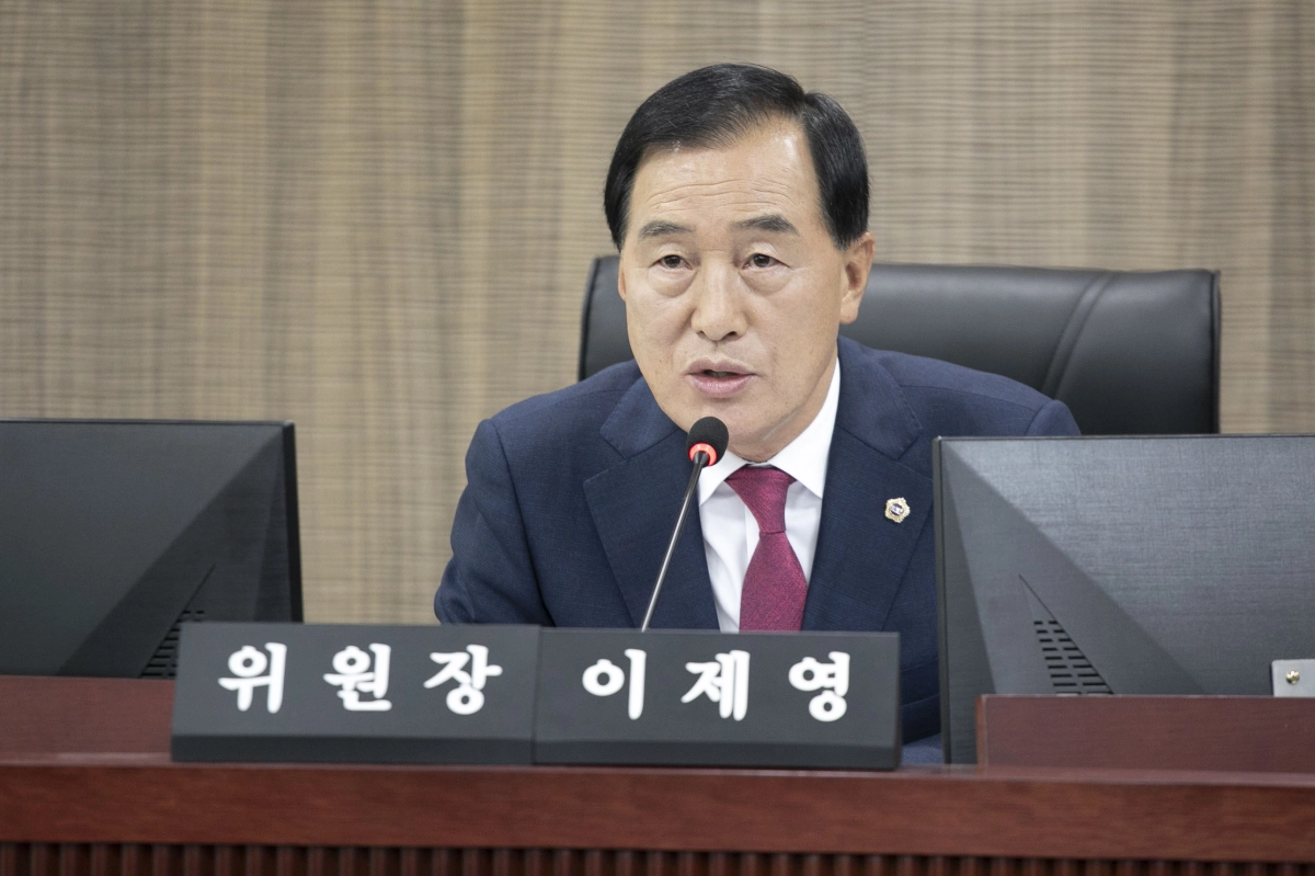 미래과학협력위원회 이제영 위원장.(사진=경기도의회)