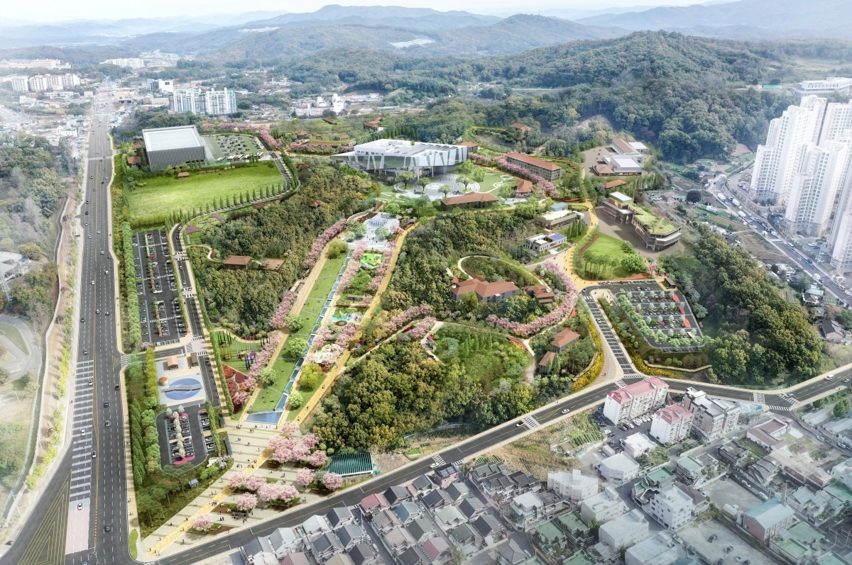 강원 원주 캠프롱 시민공원 조감도. 원주시 제공