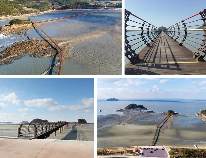 신안군 자은면 무한의 다리. 신안군 제공