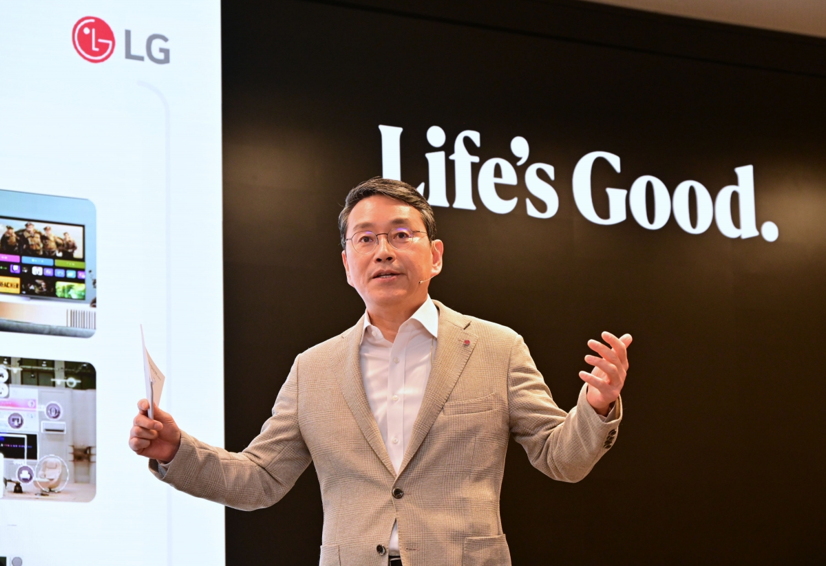 조주완 LG전자 최고경영자(CEO)