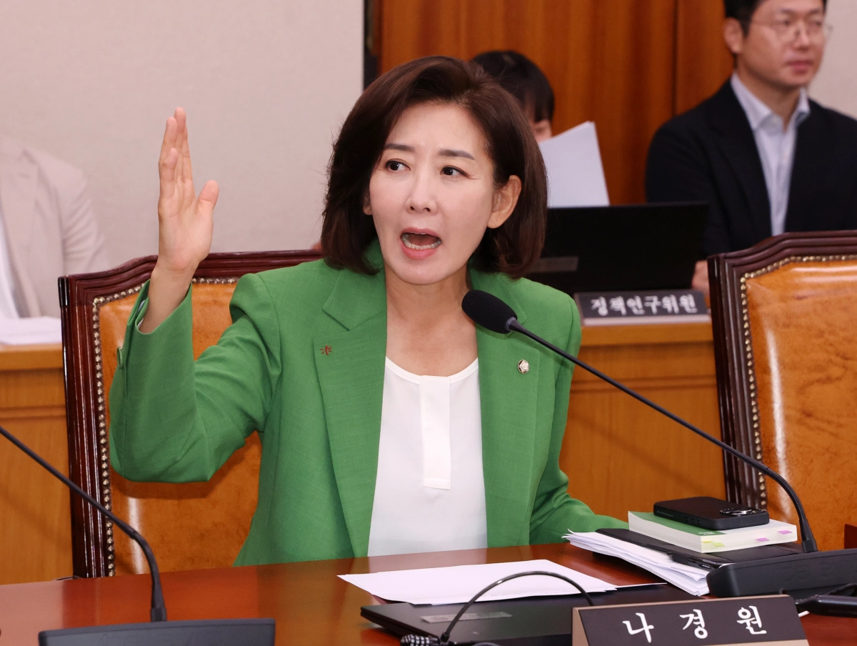 의사진행발언 요청하는 나경원