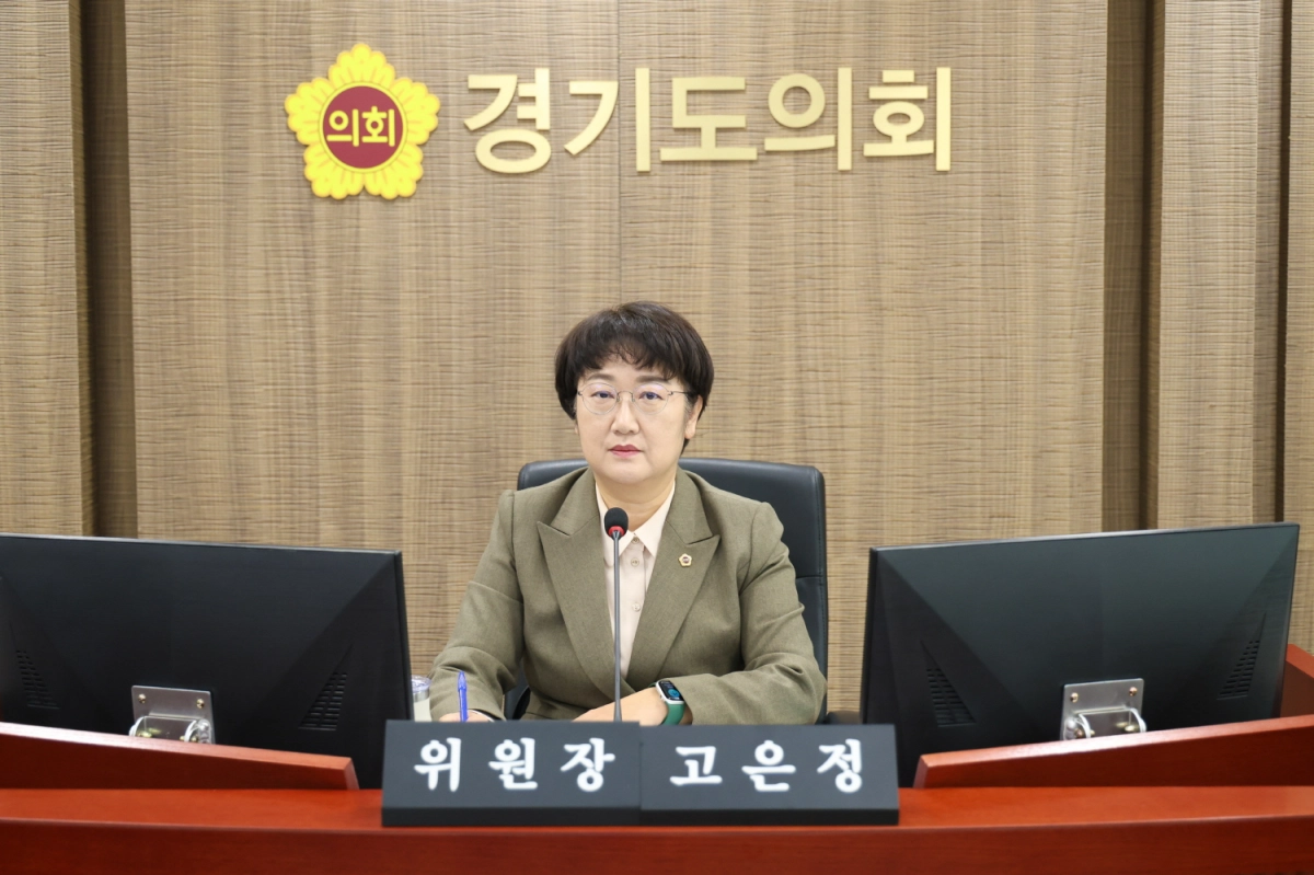 경제노동위원회 고은정 위원장.(사진=경기도의회)