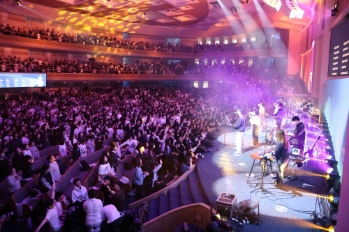 지난해 열린 더 라이트 집회의 모습. 사랑의교회 제공