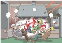 폭발 이미지. 서울신문 DB