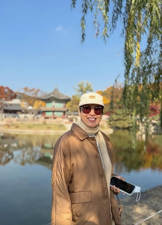 유방암 투병 중인 방송인 박미선이 밝은 모습의 근황을 전했다. 박미선 인스타그램 캡처