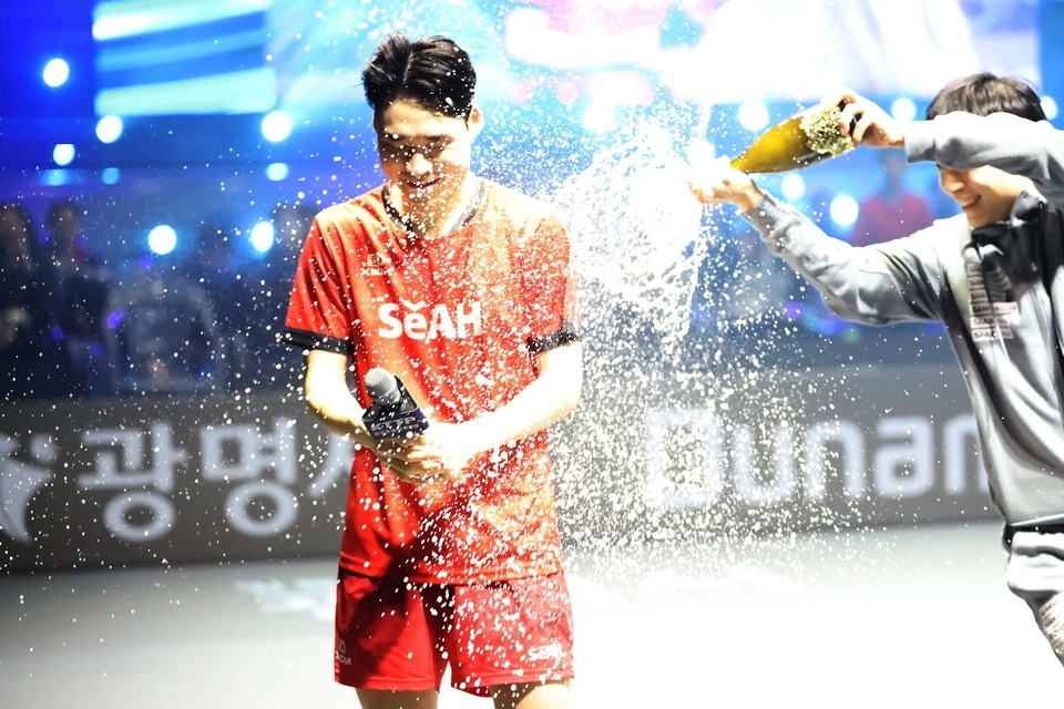 장우진. 한국프로탁구연맹 제공