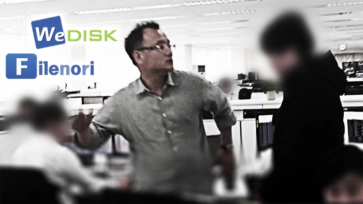 양 전 회장이 지난 2015년 4월 경기도 성남시 분당구의 사무실에서 직원으로 보이는 사람에게 욕설을 하며 폭행하는 모습이 담긴 영상. 뉴스타파 캡처