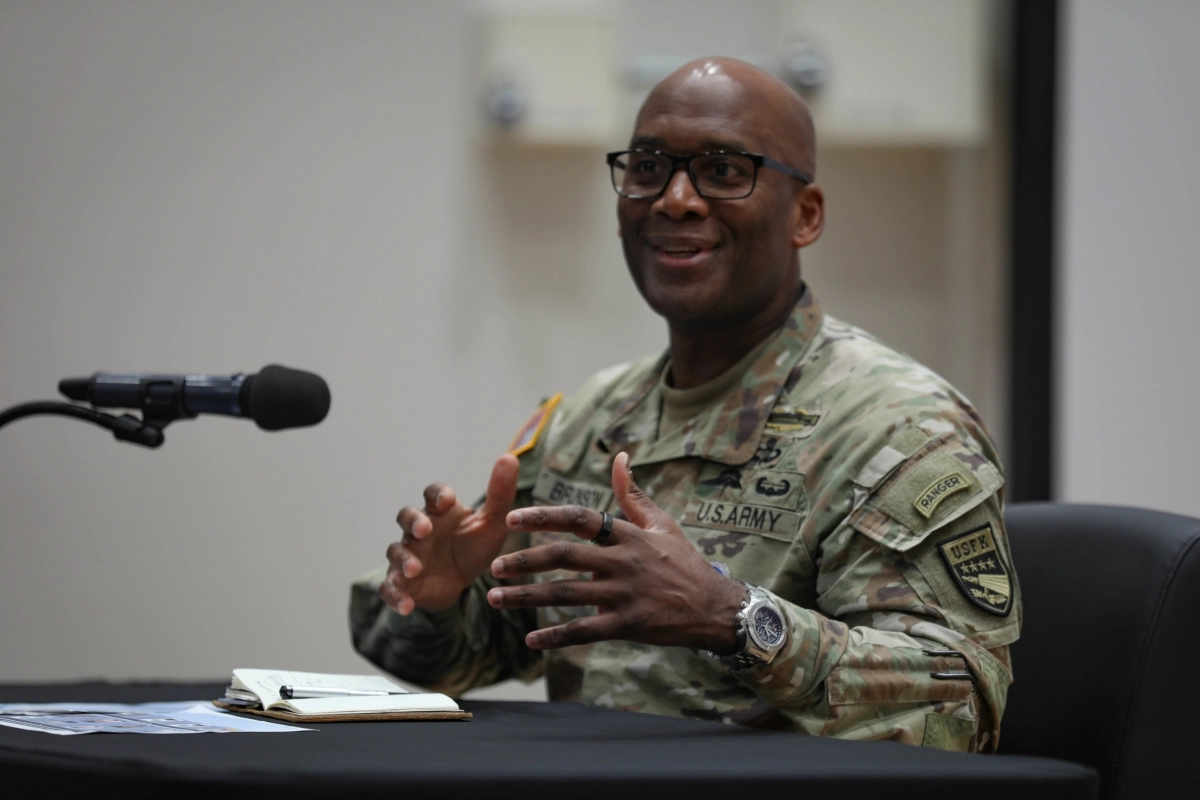 제이비어 브런슨 주한미군사령관 겸 한미연합군사령관. 뉴스1