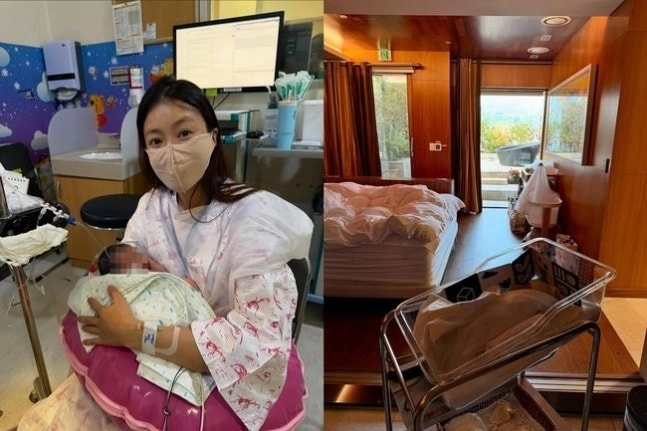 최근 둘째 딸을 출산한 배우 이시영(43)이 고급 산후조리원을 이용하는 모습을 공개해 화제가 됐다. 이시영 인스타그램