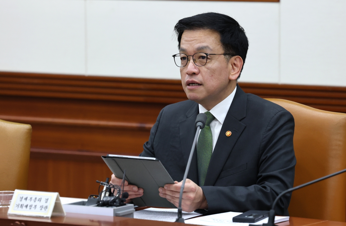 최상목 전 경제부총리 겸 기획재정부 장관. 뉴스1