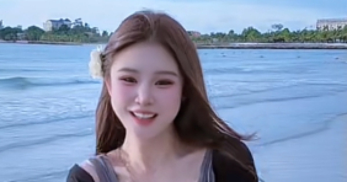 캄보디아에서 실종된 인플루언서. 더우인 캡처