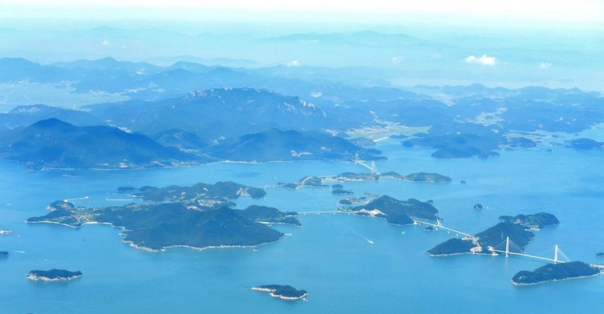 ‘2025 여수일레븐브리지마라톤대회’가 열릴  여수-고흥간 연륙·연도교.